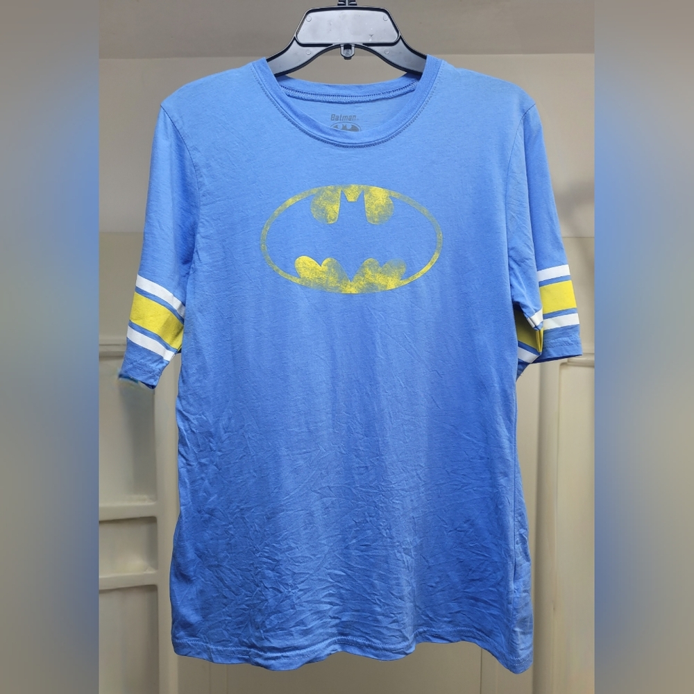 Blue and Yellow Batman T-Shirt